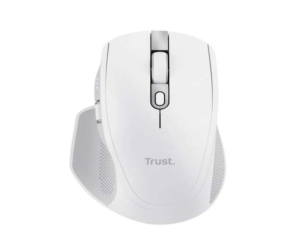 Trust Ozaa+ Ratón Óptico Inalámbrico Multidispositivo 3200DPI Blanco
