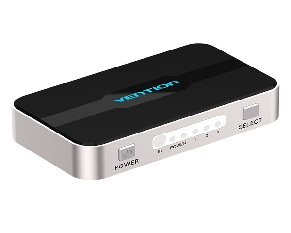 Vention AFFH0 Duplicador 4xHDMI Negro