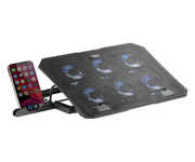Mars Gaming MNBC23 Base Refrigeradora y Stand Negro para Portátil hasta 16"
