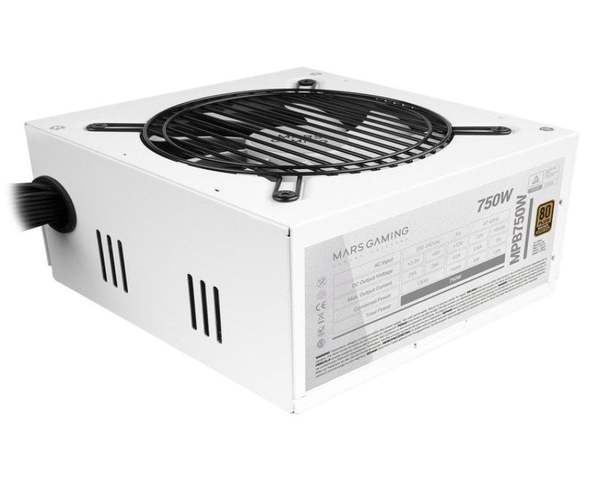 Mars Gaming MPB750W Fuente de Alimentación 750W 80+ Blanco