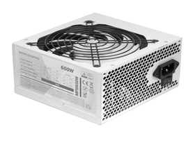 Mars Gaming MPIII650W Fuente de Alimentación ATX 650W 85% EF Blanco