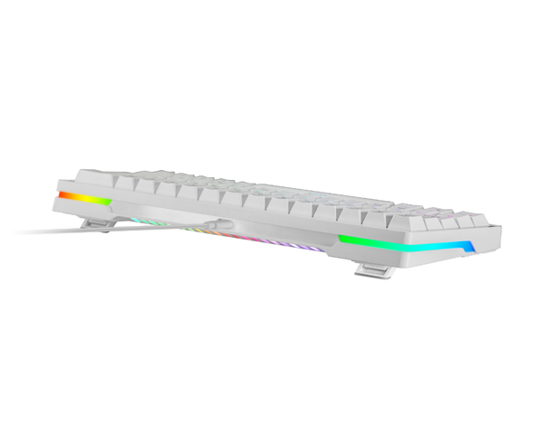 Mars Gaming MKMINIPRO Teclado Mecánico RGB 60% Switch Azul Blanco