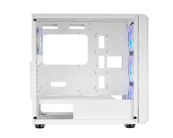 Mars Gaming MC-VAULT Semitorre ATX  ARGB USB 3.0 Blanco