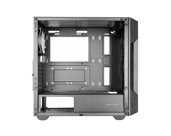Mars Gaming MC-GEO Semitorre ATX Cristal Templado FRGB USB 3.0 Negro