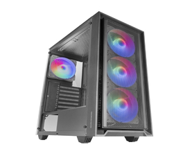 Mars Gaming MC-AIR Semitorre ATX Cristal Templado FRGB USB 3.0 Negro