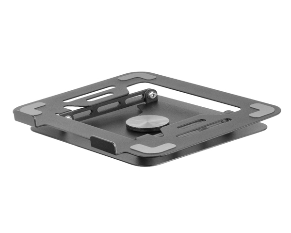 Soporte Sobremesa Mars Gaming para Portátil/Tablet Giratorio Negro