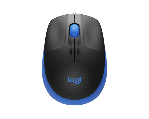 Logitech M190 Ratón Óptico Inalámbrico Full Size 1000DPI Azul