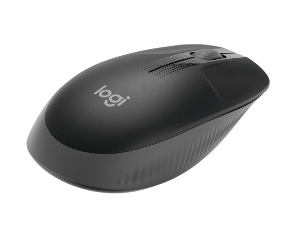 Logitech M190 Ratón Óptico Inalámbrico Full Size 1000DPI Gris