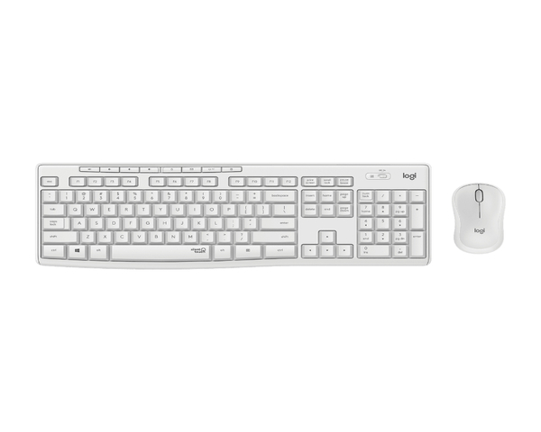 Logitech MK295 Combo Teclado + Ratón Inalámbricos USB Silent Blanco