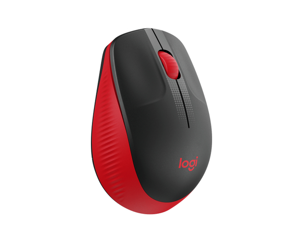 Logitech M190 Ratón Inalámbrico Óptico 1000DPI Rojo