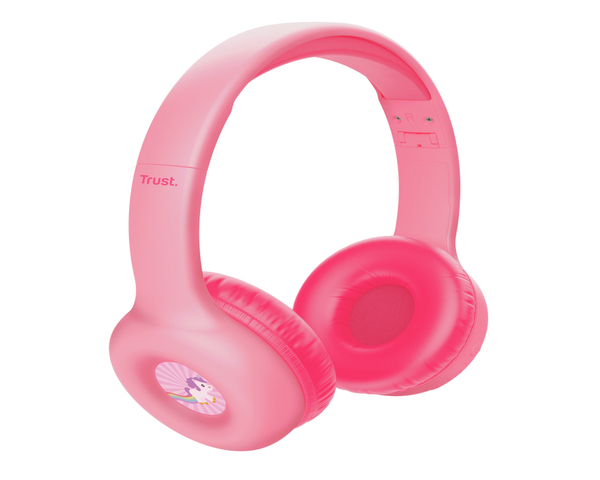 Trust NOUNA Auriculares Inalámbricos para Niños Rosa