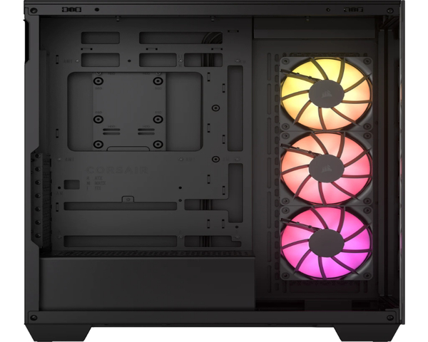 Corsair 3500X ARGB Cristal Templado USB 3.2 Negro