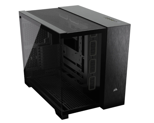 Corsair 6500X Caja ATX Dual Negro y Aluminio