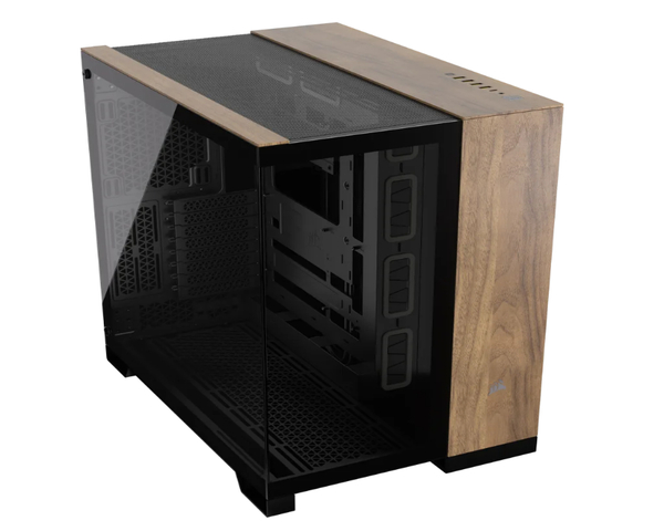 Corsair 6500X Semitorre ATX Dual Negro y Madera