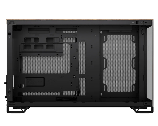 Corsair 2500X Caja MicroATX Dual Negro y Madera
