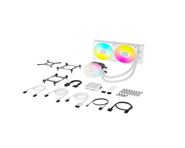 Corsair iCUE LINK TITAN 240 RX RGB Kit Refrigeración Líquida 240mm Blanca