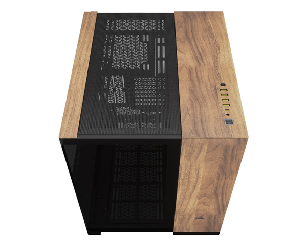 Corsair 6500X Semitorre ATX Dual Negro y Madera