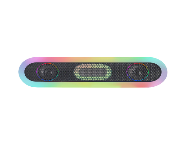 Mars Gaming MSB-ORB Barra de Sonido Bluetooth 5.3 RGB 360º 20W Negro