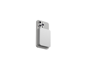 Linq Power Bank Magnética Wireless 1000mAh Plata