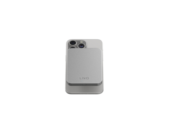 Linq Power Bank Magnética Wireless 1000mAh Plata