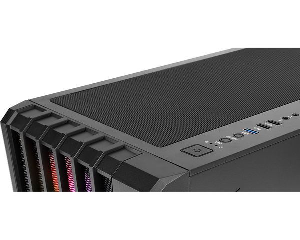 Mars Gaming MC-VAULT Caja Gaming ATX 4x Ventiladores ARGB 12cm Frontal Mesh Cristal