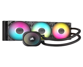 Corsair NAUTILUS 360 RS ARGB Kit Refrigeración Líquida 360mm Negro