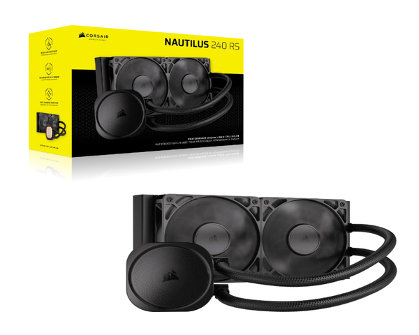 Corsair NAUTILUS 240 RS Kit Refrigeración Líquida 240mm Negro