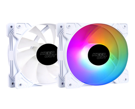 Keep Out Ventilador Auxiliar XFC-120F RGB Blanco