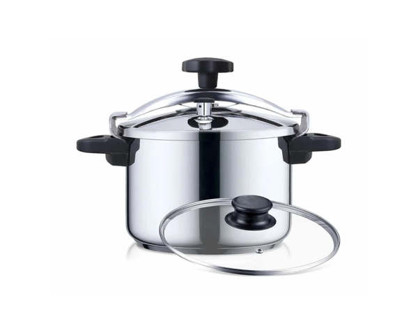 Haeger Olla Inox Plus + Válvula Rotativa 10L