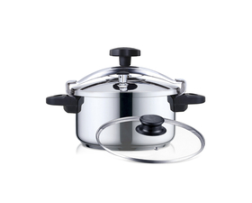 Haeger Olla Express Inox Plus + Válvula Rotativa 8L