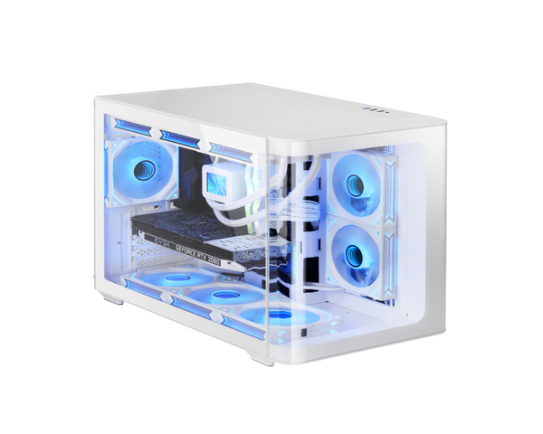 Mars Gaming Caja MicroATX MC-FUSIONM Blanco
