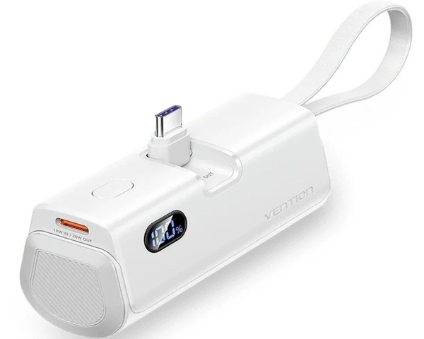 Vention Powerbank 4.800mAh FHQW0 22.5W Wireless Blanco
