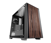 Mars Gaming MC-WOOD Caja ATX Cristal Templado Madera Negro