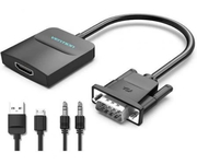 Vention Conversor VGA a HDMI 0.5m Negro