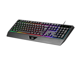 Mars Gaming H-MECH MK124 Teclado Gaming FRGB Negro