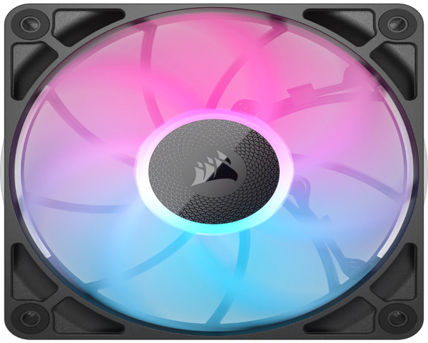 Corsair Triple Pack Ventilador Auxiliar RX120 iCUE LINK MAX RGB 120mm Negro