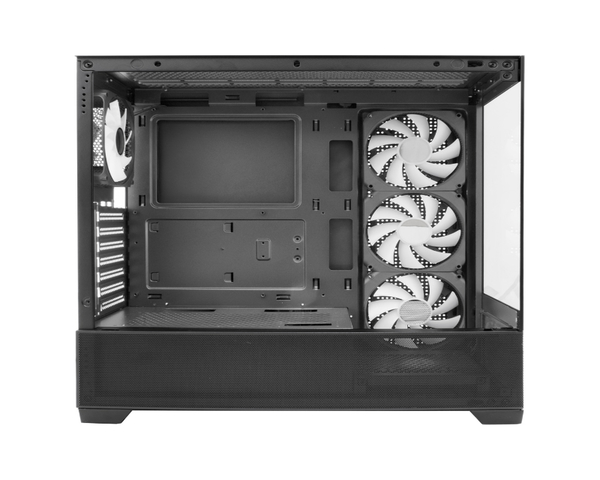 Coolbox GA250 Caja ATX Vision A-RGB Negro