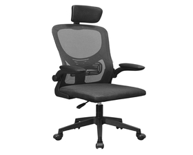 Mars Gaming MGC-ERGO Plus Silla Ergonómica Soporte Lumbar Malla Transpirable Altura 115-125cm Negro