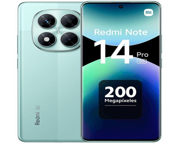 Xiaomi Redmi Note 14 Pro 5G 12/512GB Verde Coral Libre