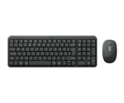 Logitech MK250 Teclado y Ratón Inalámbricos Compact Negro